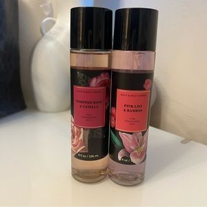 Bath & body works fine fragrance mists
